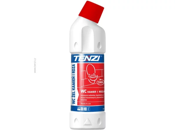 čistič silného znečištění wc gel rez a kámen