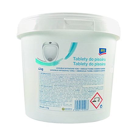 Tablety do pisoáru 4KG bal.